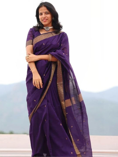 Vasthrlay Traditional Unstitched Saree