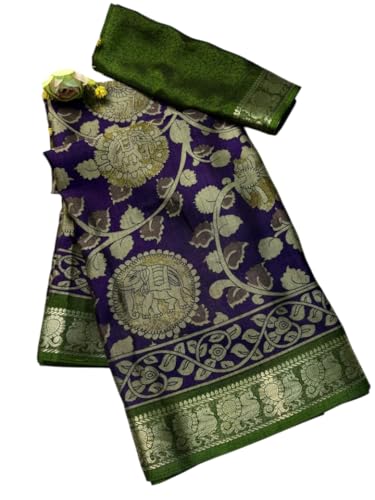 Vasthrlay Kalamkari Saree Print