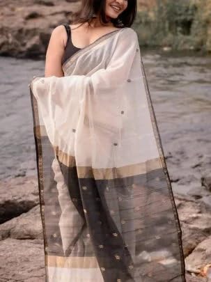 Vasthrlay Banarasi Unstitched Saree