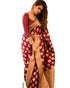 Vasthrlay Maroon Banarasi Saree
