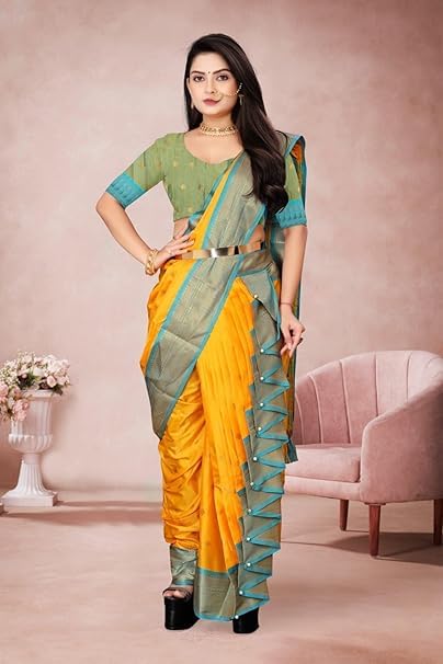 Vasthrlay Paithani Maharashtrian Beutiful Contrast