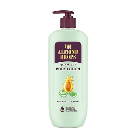 Bajaj Almond Drops Ultralight Summer Body Lotion