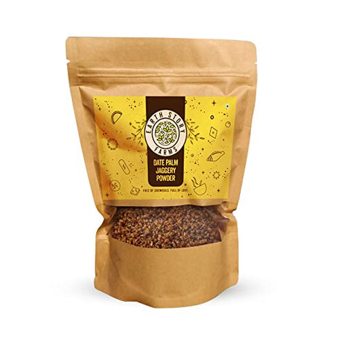 Earth Story Farms Date Jaggery Powder 400 g Natural Date Jaggery