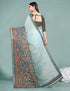 Vasthrlay Women's Cotton Kalamkari Wedding Saree With Blouse Piece