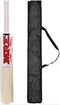 AEM® Himachal Willow Wooden Cricket Bat with Cover