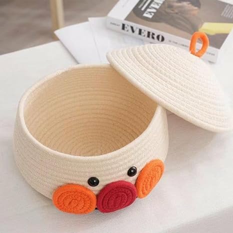 HOME LIVING Multi-Purpose Cute Jute Basket