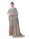 Vasthrlay Orange Unstitched Saree