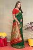 Vasthrlay Kanjivaram Chand Paithani Rama Pink Saree With Blouse Piece