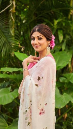 Vasthrlay Women's Banarasi Kanjivaram Wedding Saree With Blouse Piece