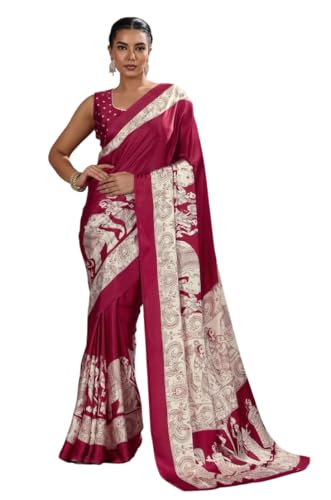 Vasthrlay Modal Kalamkari Designer Beautiful Blouse
