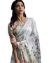 Vasthrlay Women's Cotton Kalamkari Wedding Saree With Blouse Piece