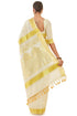 Vasthrlay White Tissue Kasavu Ethnic Designs
