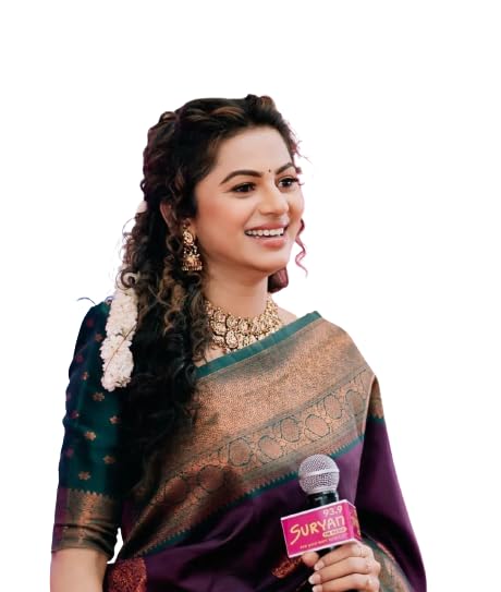 Vasthrlay Purple Kanjivaram Saree