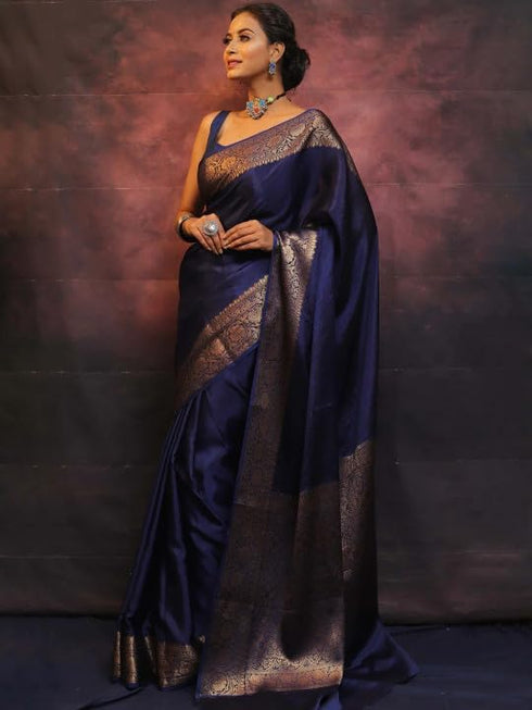 Vasthrlay Traditional Unstitched Saree