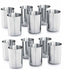 Stainless Steel Water Drinking Glasses Set
