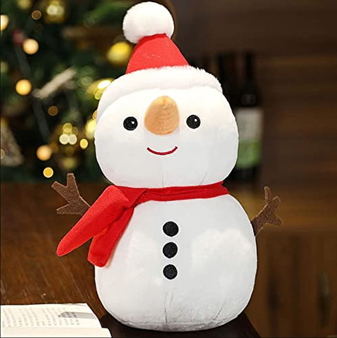 SOFT Stuffed Snowman Toy for Christmas