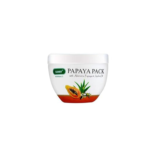 Sunny Herbals Papaya Pack with Aloevera and Papaya Jojoba Oil