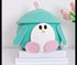 Multi-Purpose Cute Jute Basket with Lid Storage Baskets