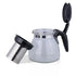 ZROY Enterprise Round Glass Tea Pot(Plastic Hadle)
