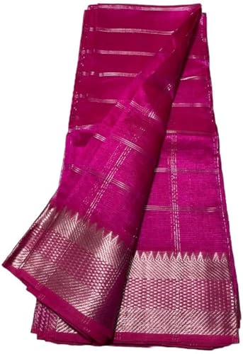 Vasthrlay Nr Handloom Banarasi Lavender Purple