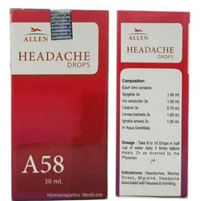 Allen A58 Headache Drop