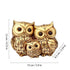 Owl Statue for Good Luck & Wisdom | Antique Multicolour Owl Showpiece