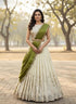 Vasthrlay Shimmer Lehenga Choli Half Saree With Embroidered Blouse - Pl203
