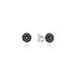 Nistra 925 Sterling Silver Timeless Oxidised Earrings