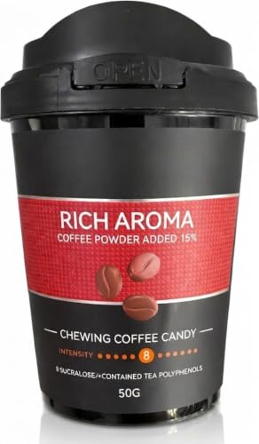 Davidoff Coffee Candy - Premium Hard Coffee Candy, 50g