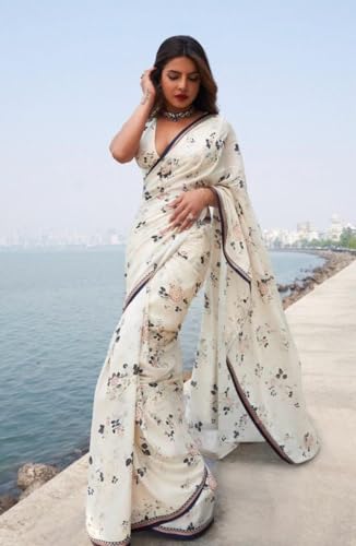 Vasthrlay Women's Cotton Kalamkari Wedding Saree With Blouse Piece