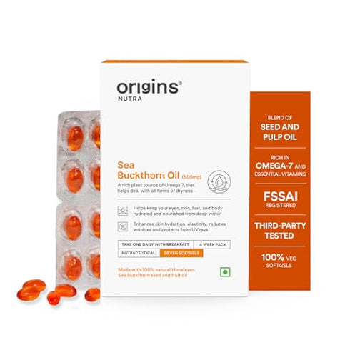 Origins Nutra Sea Buckthorn Oil| Seed & Pulp Extract