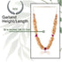 RDK Sandalwood Processed Photo Frame Haar Mala
