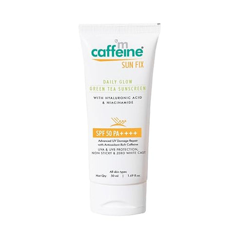 mCaffeine Niacinamide Sunscreen SPF 50++ for Oily Skin