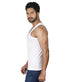 Dixcy Scott Men's Slim Fit Vest (White_90)