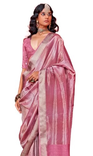 Vasthrlay Banarasi Unstitched Saree