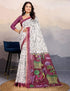 Vasthrlay Women's Cotton Kalamkari Wedding Saree With Blouse Piece