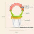 Dkb Fruit Feeder Pacifier With Rattle 1 Pcs With 1 Pcs