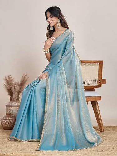 Vasthrlay Chiffon Embellished Ethnic Wear