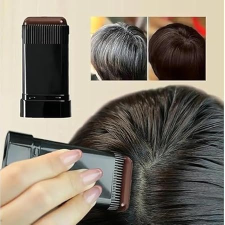 2-in-1 Hairdressing Wand | Hair Touch Up Comb & Powder Stick