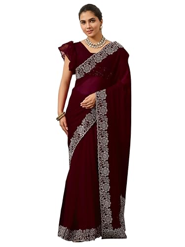 Vasthrlay Purple Saree