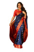 Vasthrlay Purple Banarasi Wedding Saree