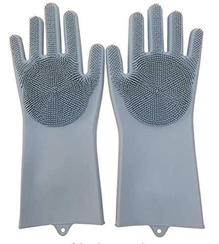HUSB® Gloves Magic Silicone Dish Washing Gloves
