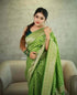 Vasthrlay Banarasi Kanjivaram Kanchipuram Shiv 1 Saree With Blouse Piece