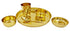 Pure Lead Free Brass Dinner Set 6