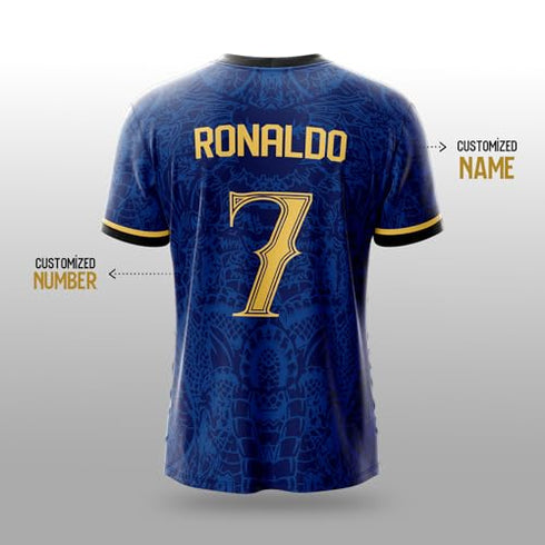 Yourjersey Real Dragon Fury Football Jersey | Custom Name & Number | 3 Colors: Red | Black | For Kids and Adult