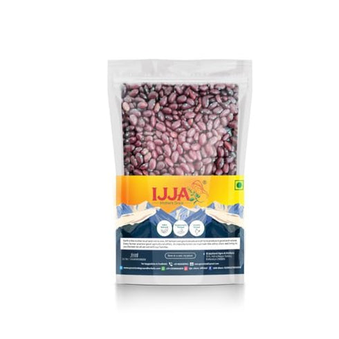 Munsiyari Lal Rajma, Premium Unpolished and Natural, Red Rajma Pahadi or Kidney Beans 1Kg