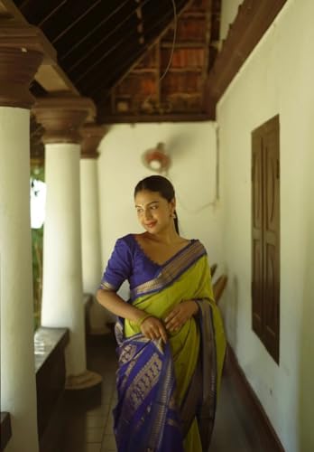 Vasthrlay Black Kanjivaram Traditional Saree