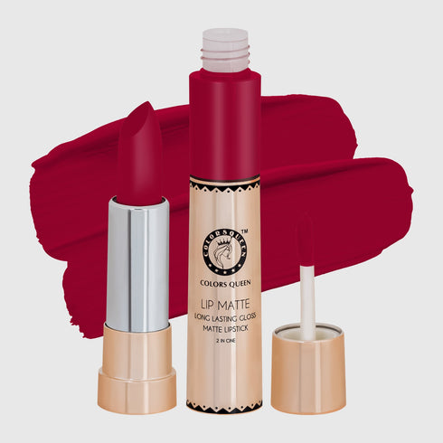Colors Queen Liquid Matte Lipstick with Long-Stay Vibrant Finish