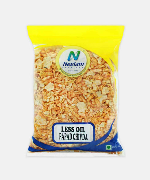 Neelam Foodland Less Oil Papad Chivda