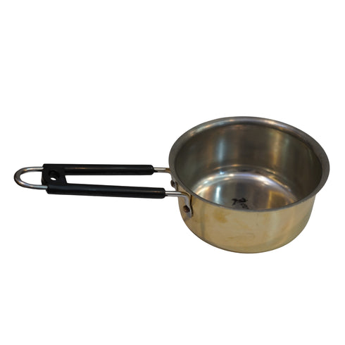 Pure Brass Sauce Pan with Stainless Steel Handle 677g